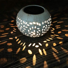 Solar Flickering Flame Tabletop Lantern