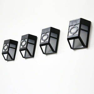 Solar Powered LED Outdoor Lights - Pack of 1 2 4