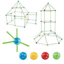 DIY 3D Kids Construction Fort Building Kit