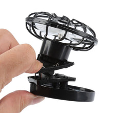 Solar Powered Mini Cooling Clip Fan