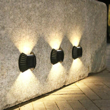 Outdoor Solar Powered Garden Wall Light