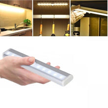 Smart Motion Sensor LED Night Light 6/10 LED Human Body Induction Detector for Home Bed Kitchen Cabinet Wardrobe Wall Lamp