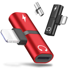 T-shaped Headphone 2-in-1 Dual-port Headphone Adapter for iPhone