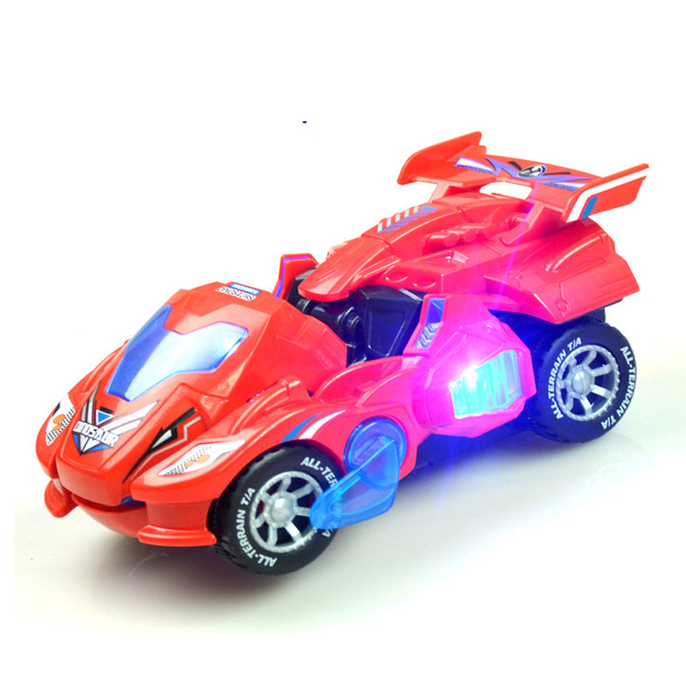 Automatic Deformation Dino Race Toy Car
