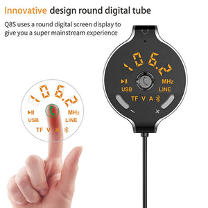 Wireless FM Transmitter with Dual Car Charger