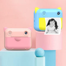1080P 2.4 inch rechargeable Kids Printing Camera