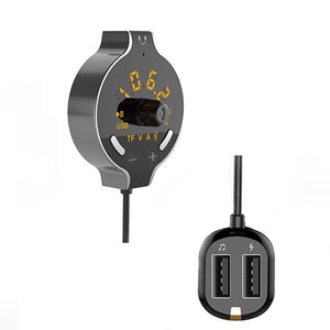 Wireless FM Transmitter with Dual Car Charger