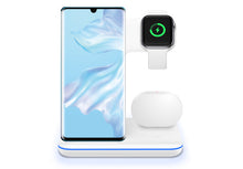3 in 1 Vertical Mobile Phone Holder Wireless Charger