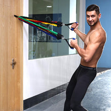 11 Pcs Tube Resistance Bands Set 150 Lb with Storage Bag