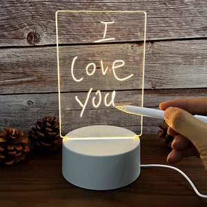 USB Message Board LED Night Light