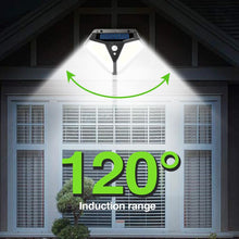 102 LED Solar Powered Body Sensor Wall Light Garden Lights