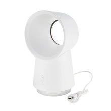 LED Bladeless Cooling Desktop Fan Mist Humidifier
