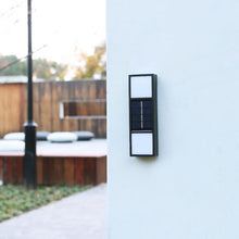 Solar Luminescent Outdoor Patio Wall Lamp