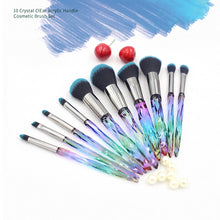 Crystal Handle Makeup Brush Set