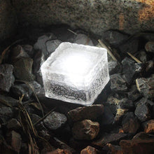 Solar Powered LED Cube Light