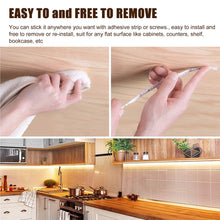 Hand Sweep Motion Sensor USB Rechargeable LED Light Strip for Bedroom, Kitchen, and Wardrobe