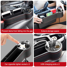 Car Multifunctional Storage Box Car Organizer Seat Gap