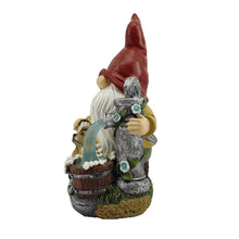 Garden Solar Gnomes Statues
