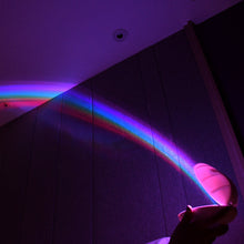 Creative Rainbow Romantic Star LED Projecting Lamp Night Light