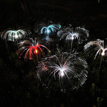 Solar Garden Fiber Optic Lights