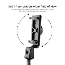 3 in1 Foldable Wireless Bluetooth Mini Tripod Selfie Stick with Remote Control
