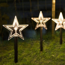 Pack of 5 Solar Powered Outdoor Decorative Stake Lights