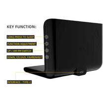 2-in-1 Wireless Charger Docking Station and Digital Alarm Clock
