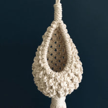 Hand-Woven Macrame Wall Hanging Planter