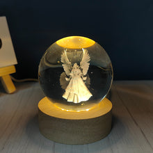 6cm 3D Crystal Ball LED Light