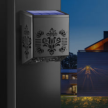 Decorative Solar Fence Wall Light