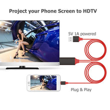 Lightning to HDMI 1080p Adapter Cable for iPhone iPad and iPod