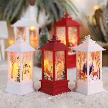 Portable Flame Lantern Light for Home Christmas Ornament