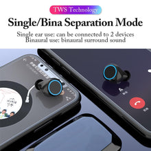 M11 TWS Bluetooth 5.0 In-ear earphone Noise reduction HiFi IPX7 Waterproof Headset - Groupy Buy