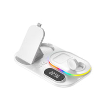 Wireless Fast Charger with Time Display Dock Station