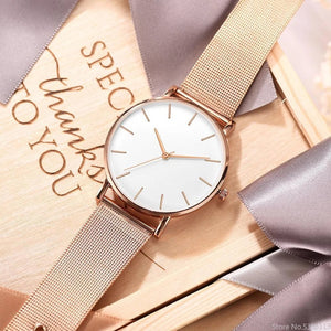 Ultra Thin Stainless Steel Watch