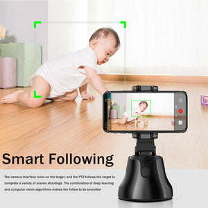 360° Face and Object Tracking Mobile Tripod for Apple and Android Devices