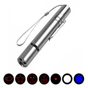 USB Rechargeable Interactive UV Laser Pointer Pen