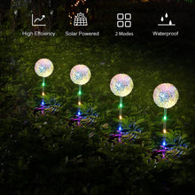 Solar Powered Dandelion Outdoor Garden Light Decoration