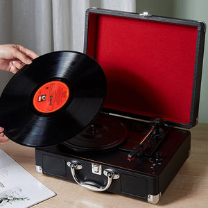 Bluetooth Portable Turntable Record Player