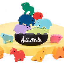 Wooden Animals Balance Stacking Toys