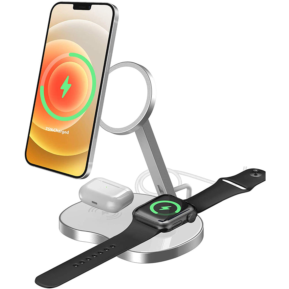 3-in-1 Magnetic Wireless Charger Replacement MagSafe Charger