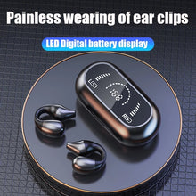 TWS Bone Conduction Earclip Touch Control Earphones