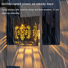 Decorative Solar Fence Wall Light