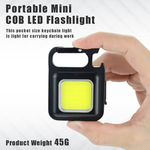 USB Rechargeable Multi - purpose Mini Pocket Flashlight