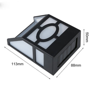 Solar Powered LED Outdoor Lights - Pack of 1 2 4