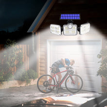 270° Wide Angle Three Head Motion Sensor Solar Lamp
