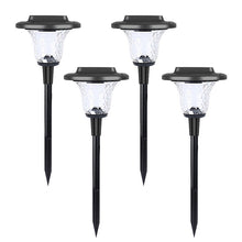 Colored Solar Pathway Garden Lights for Walkway Yard Path