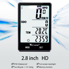 Wireless Waterproof Backlit Bicycle Speedometer