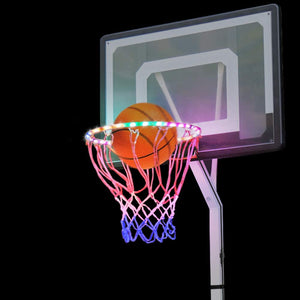 Glow-in-the-Dark LED Basketball Rim Lights
