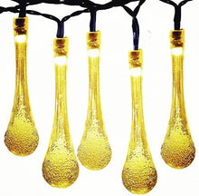 Solar Powered Outdoor Fairy LED Droplight